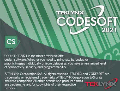 Codesoft 2021条码二维码批量打印软件