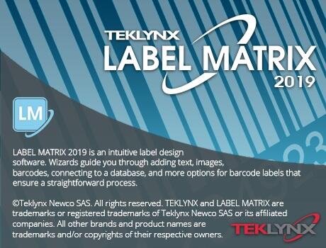 最新Label matrix 2019条码二维码系统