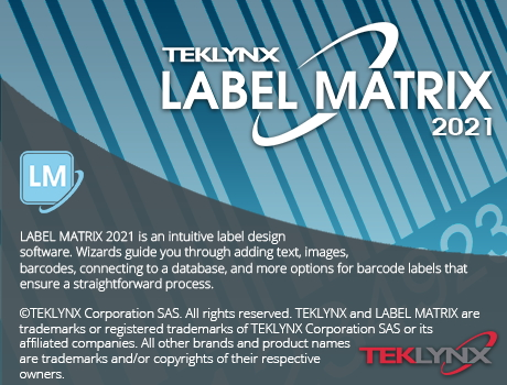 LabelMatrix 2021条码二维码批量打印软件